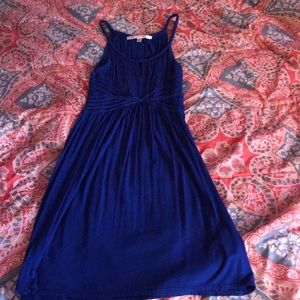 Summer dress royal blue